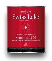 Краска интерьерная Semi-matt База С 2,7л Swiss Lake