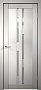 Дверь Интери 17 3D FLEX ясень белый стекло Интери, 600мм.