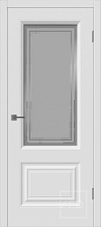 Дверь Fenix2 Skinel  эмаль белая стекло ВФД