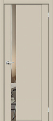 Дверь ПДОз30012 Parma магнолия стекло Uberture