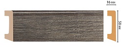 Плинтус окрашенный D234-86 Decomaster